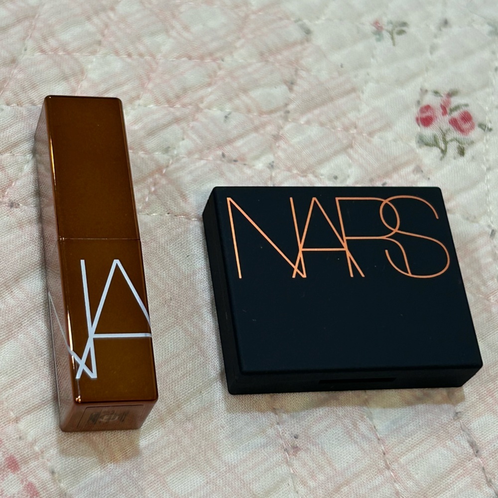 NARS Mini Laguna Bronzer & Afterglow lip balm Duo BNWT